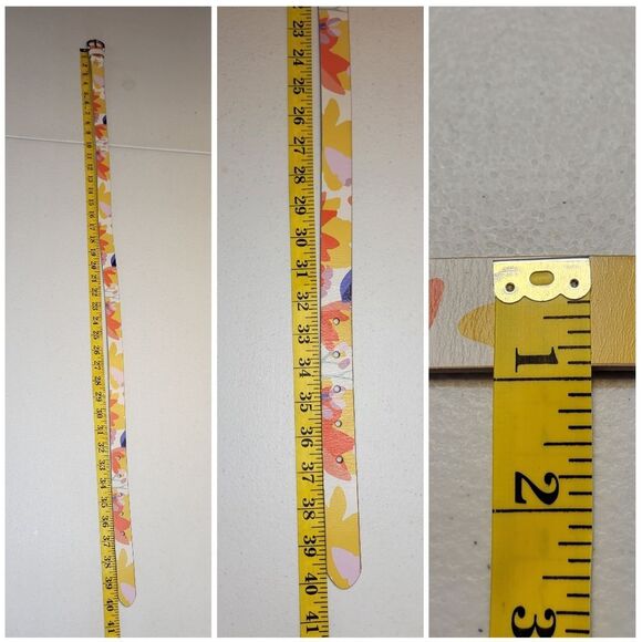 Fossil Floral Patterned Women's Leather Belt - Picture 12 of 12